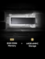 DMP-K8 Pro 8GB DDR4 Memory and 64GB eMMC Storage