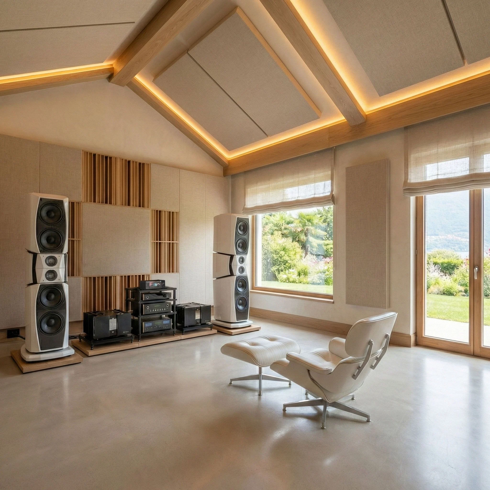 Kaiboer digital audio system in a premium listening room