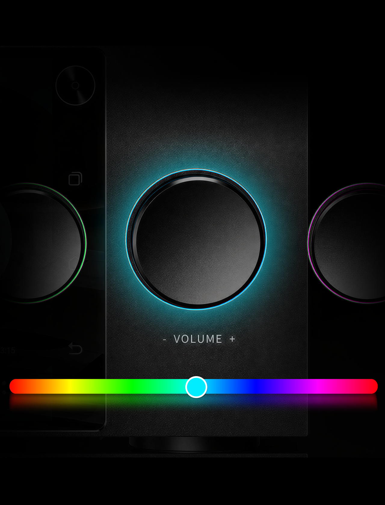 RGB knob colors