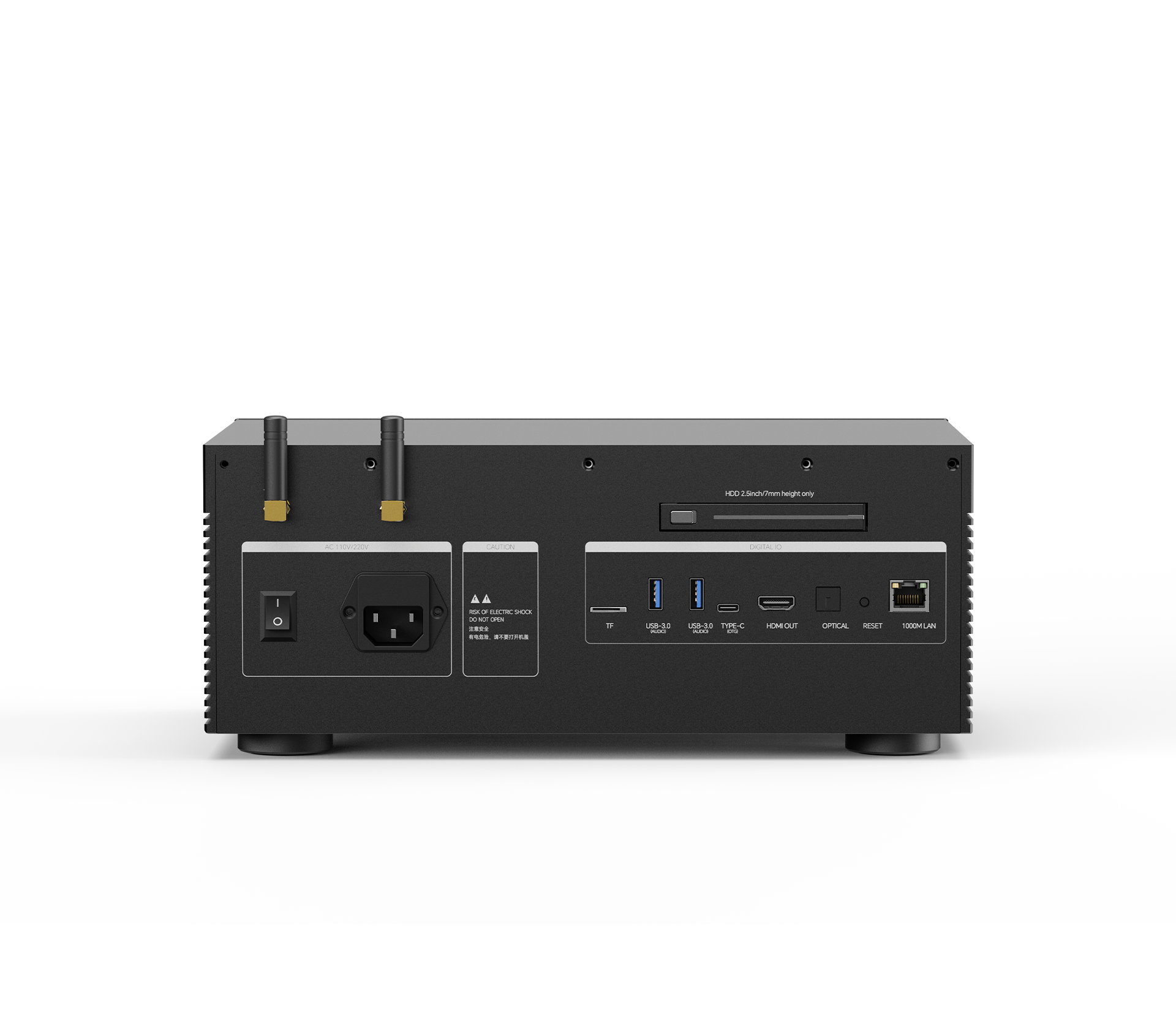 DMP-K8 rear connections
