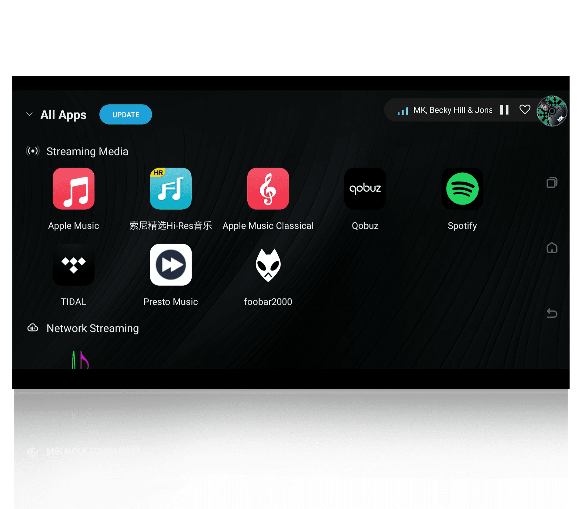 Streaming apps