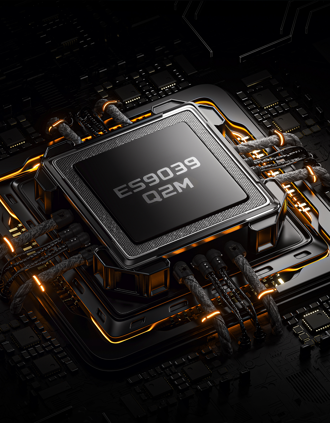 Dual ES9039 PRO DAC architecture