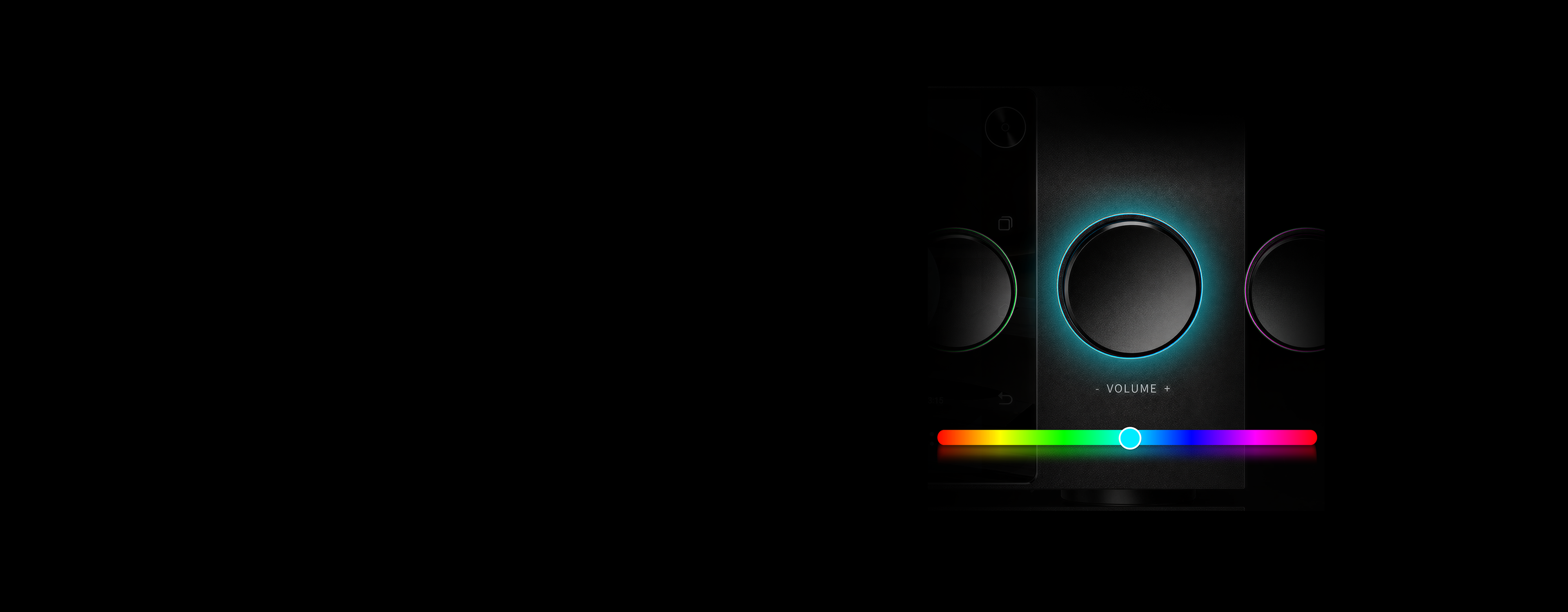 Kaiboer DMP-K7 Pro illuminated volume knob