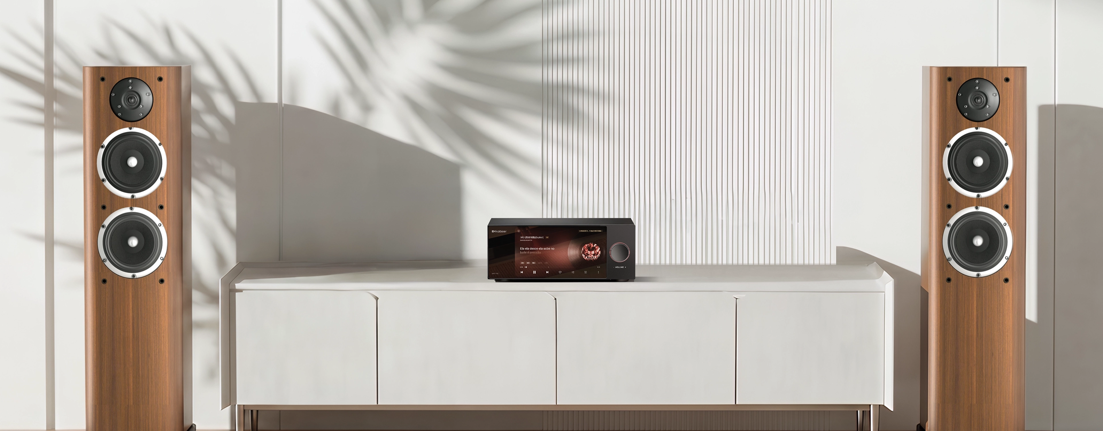 DMP-K8 in a home listening room