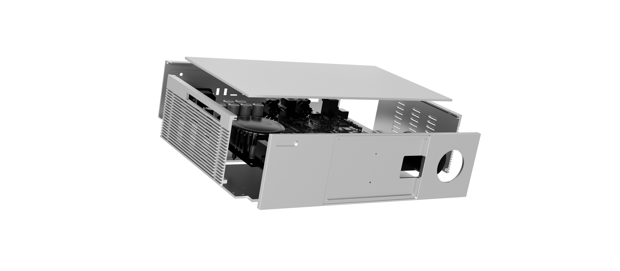 DMP-K9 PRO exploded transparent full view