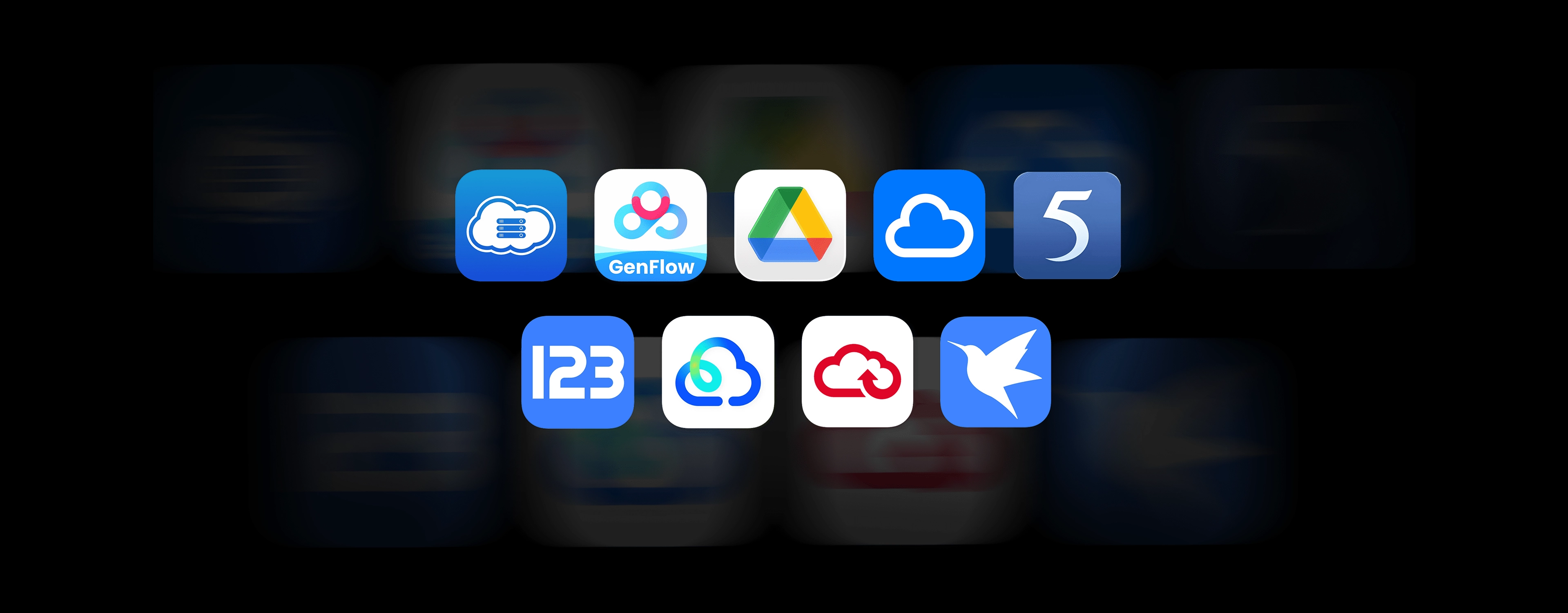 Cloud storage and network music service support