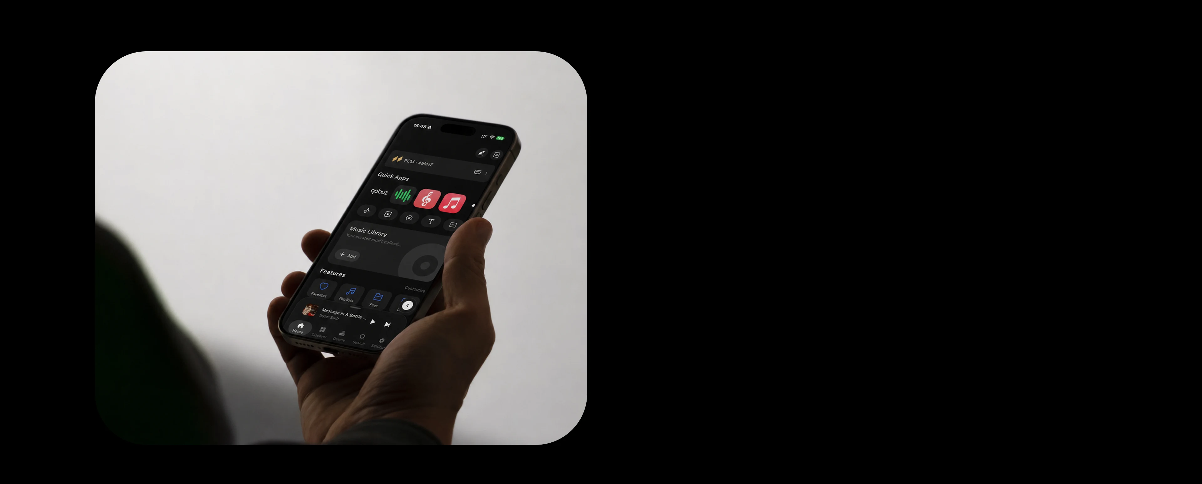 Kaiboer Home app controlling the AIO200 from a smartphone