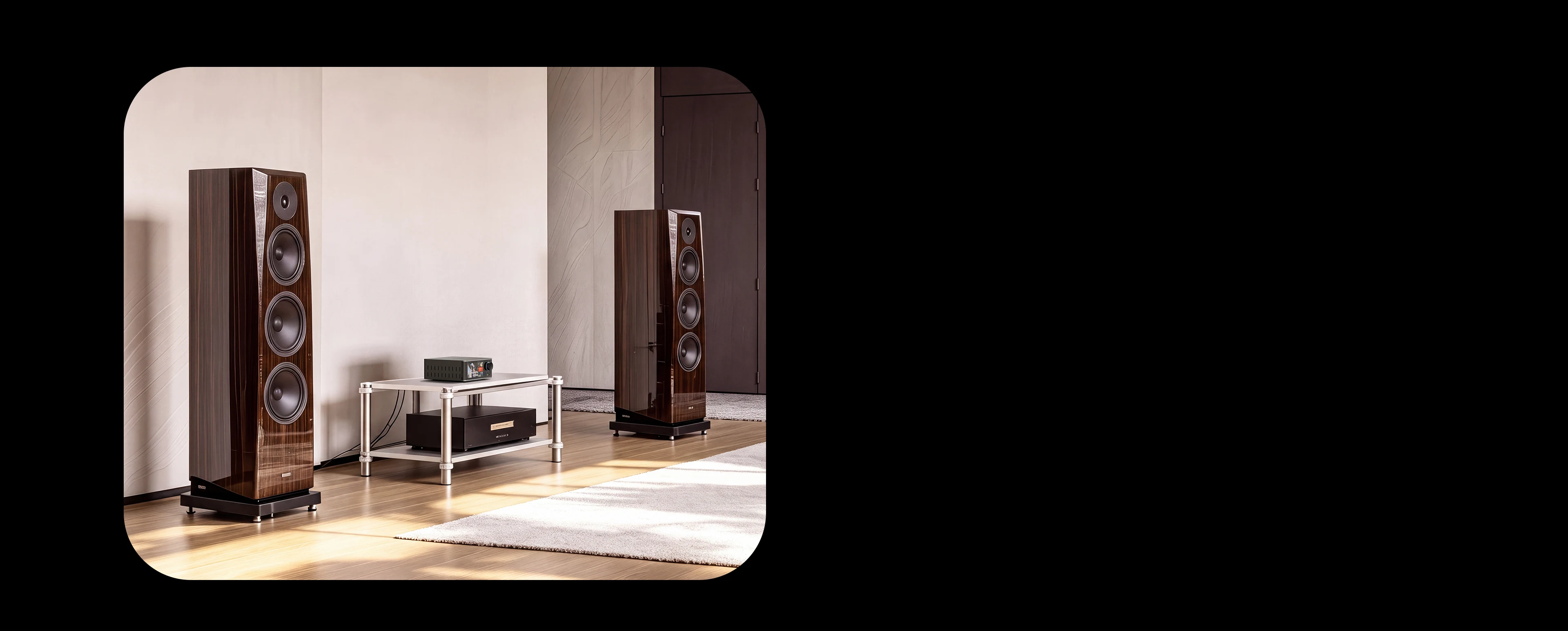 Kaiboer AIO200 complete Hi-Fi system with floorstanding speakers