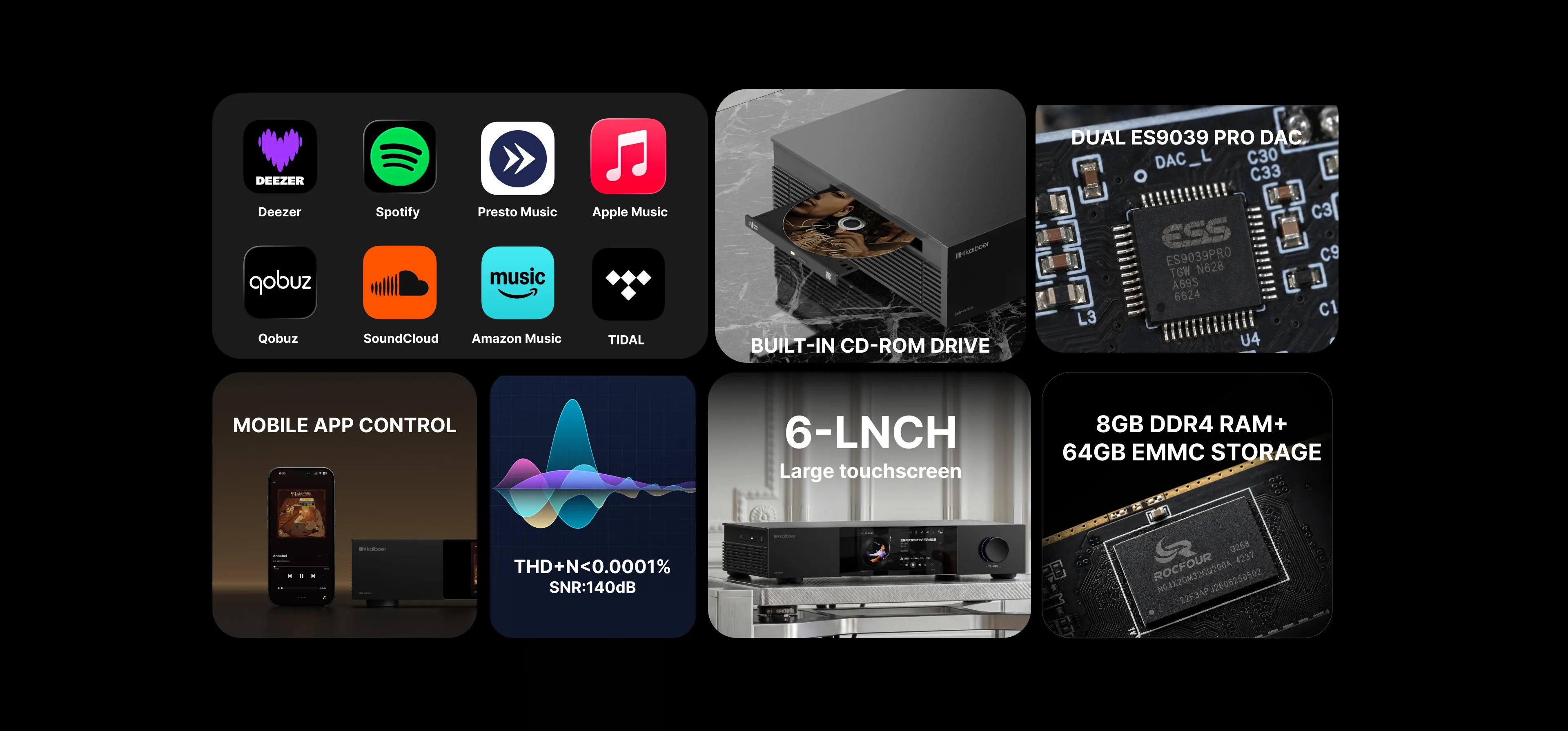 DMP-K9 PLUS feature overview