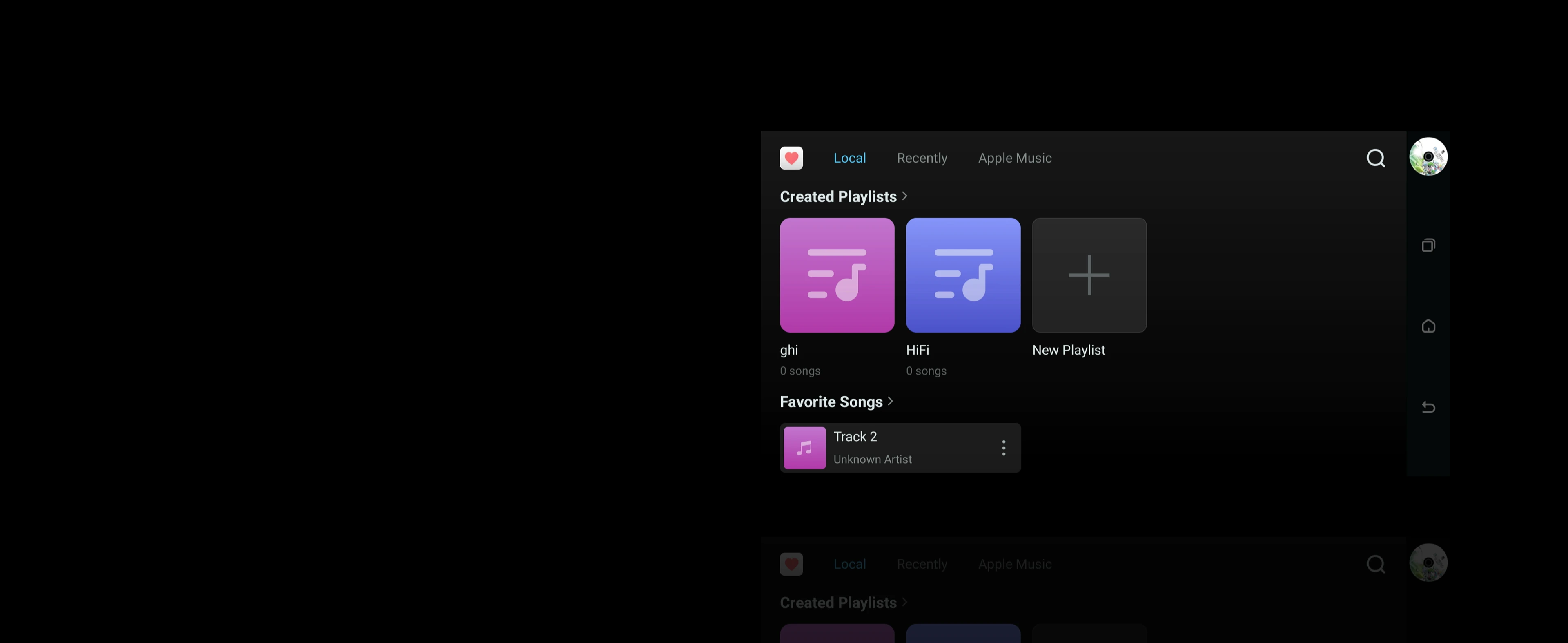 DMP-K9 PLUS playlist and favorites management