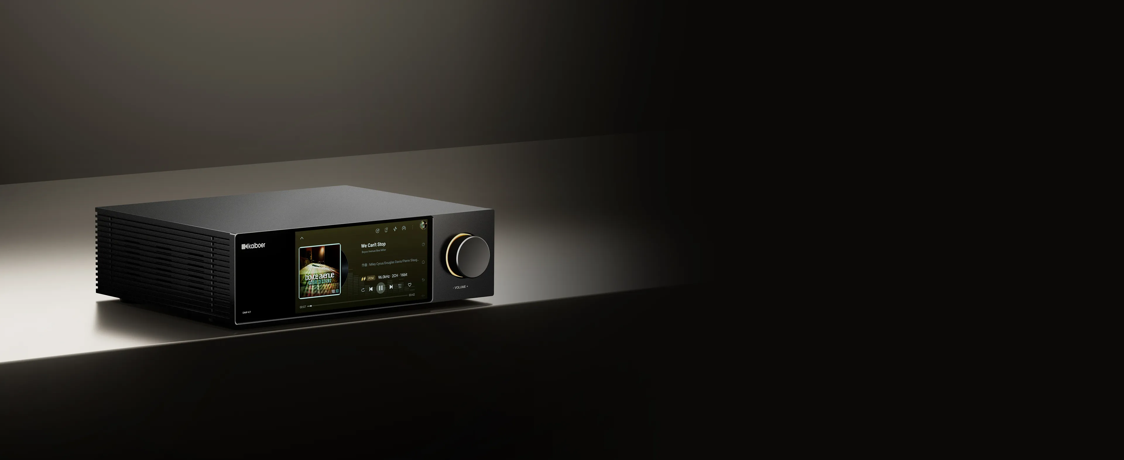 DMP-K7 PURE DIGITAL TRANSPORT AI MUSIC ENCYCLOPEDIA